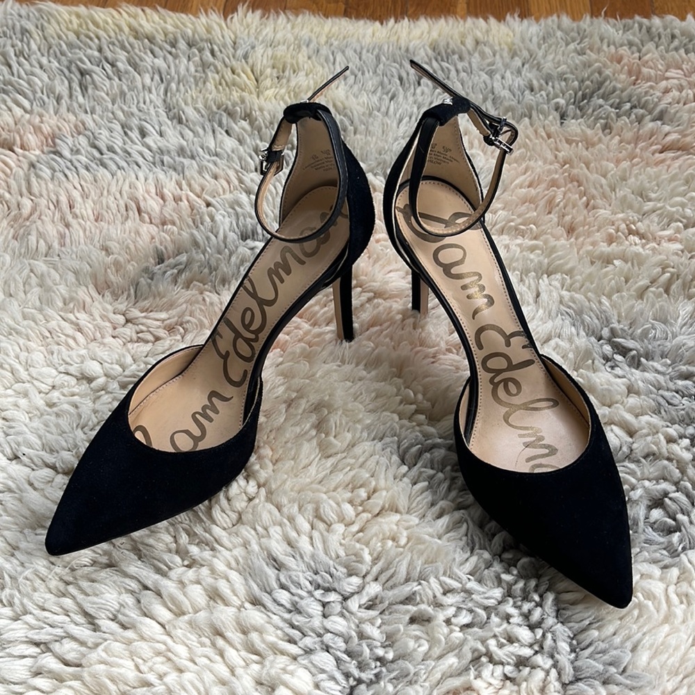 Sam Edelman Size 9 Black Heels